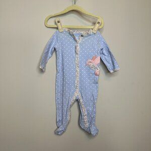 Carter's Baby Girl Hummingbird Snap-up Cotton Sleep & Play Pajama 6 Months